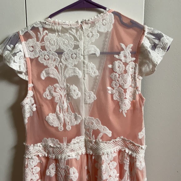 Pink Lily Boutique lace romper - Picture 5 of 6